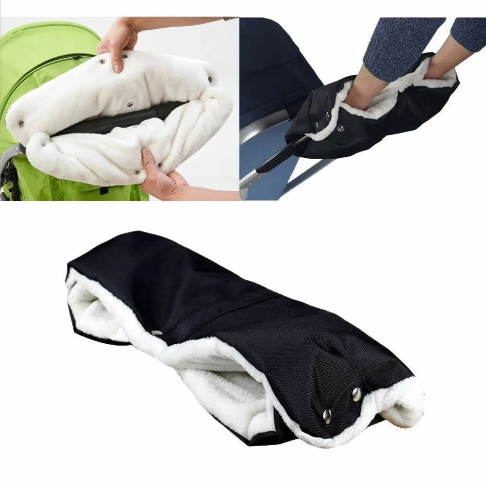 Winter Warmer Gloves Pram Pushchair Hand Muff Waterproof Stroller Accessory Gift