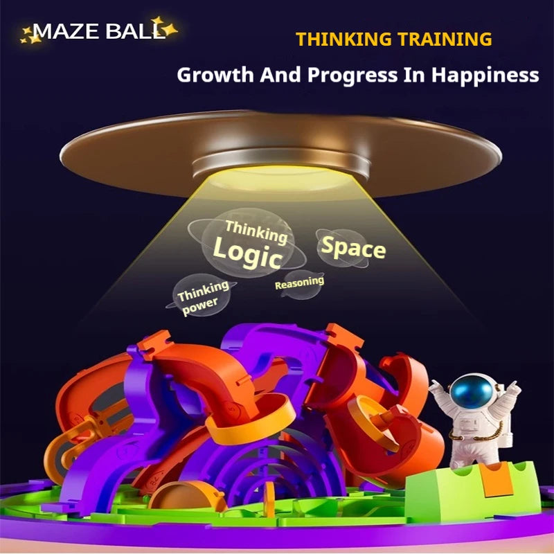 Large 299 Levels 3D Puzzle Ball Maze Toy