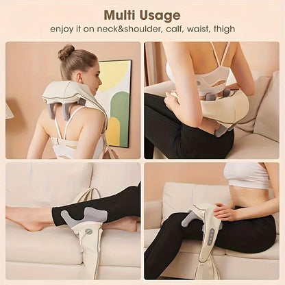 Electric Neck Shoulder Massager Pillow