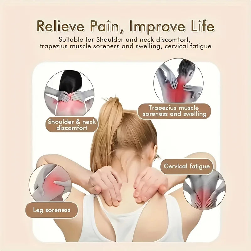 Electric Neck Shoulder Massager Pillow