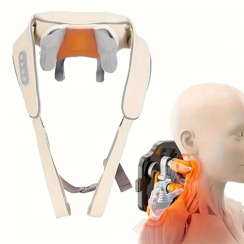 Electric Neck Shoulder Massager Pillow