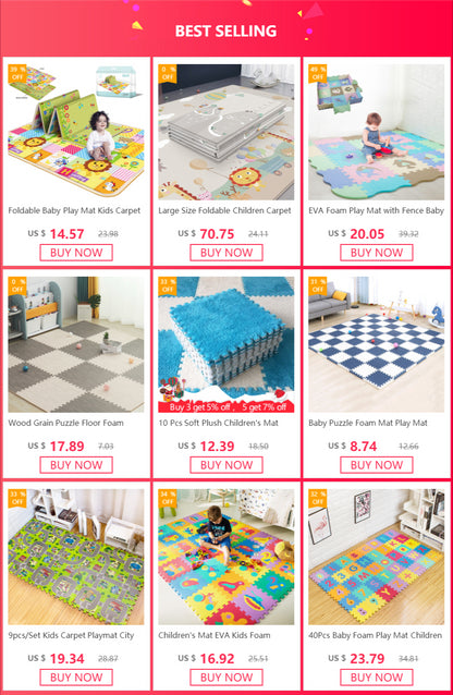 100*180cm Baby foldable play mat