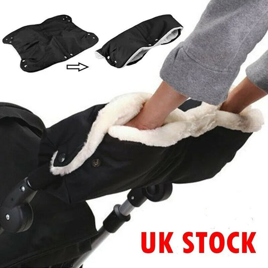 Winter Warmer Gloves Pram Pushchair Hand Muff Waterproof Stroller Accessory Gift