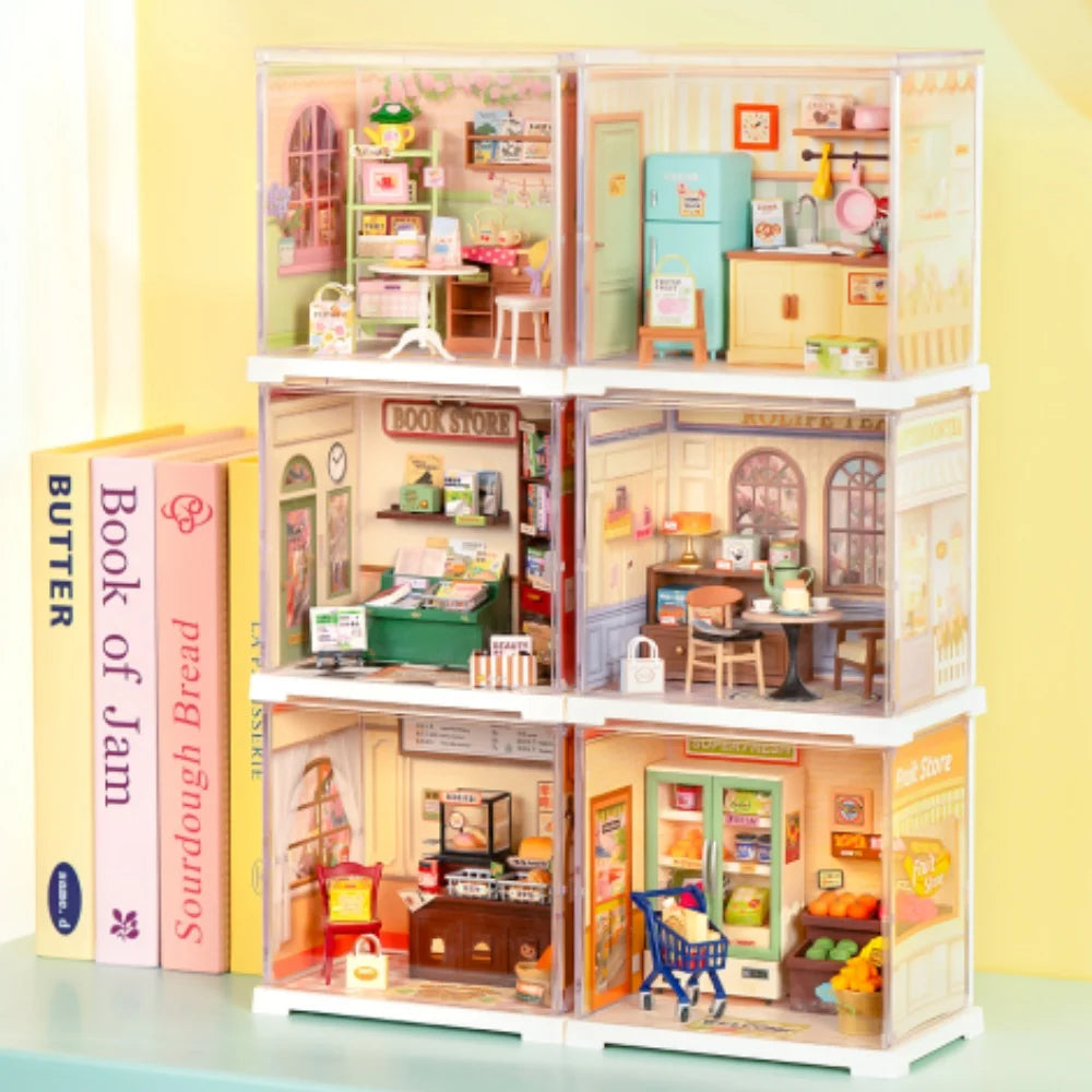 DIY Miniature Dollhouse Playset
