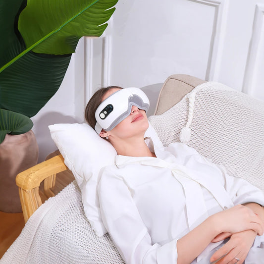 Foldable Eye Massager Heat Relieves - Improve Sleep