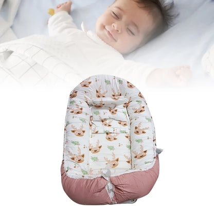 Baby Playpen Portable Play Yard Foldable Crib with Mattress for Sleeping Nap