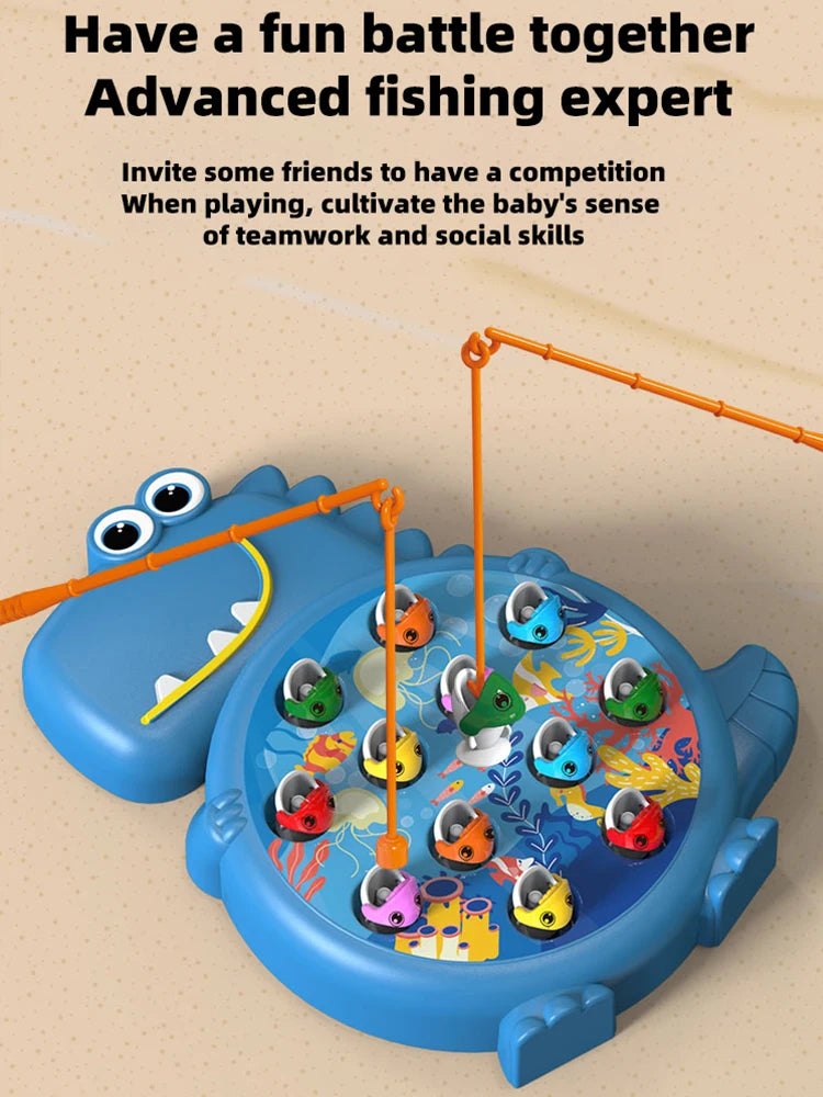 Baby magnetic fishing toys