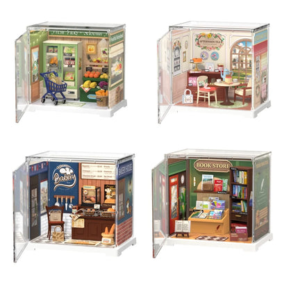 DIY Miniature Dollhouse Playset