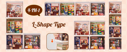 DIY Miniature Dollhouse Playset