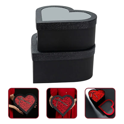 Heart Shape Flower Gift Box