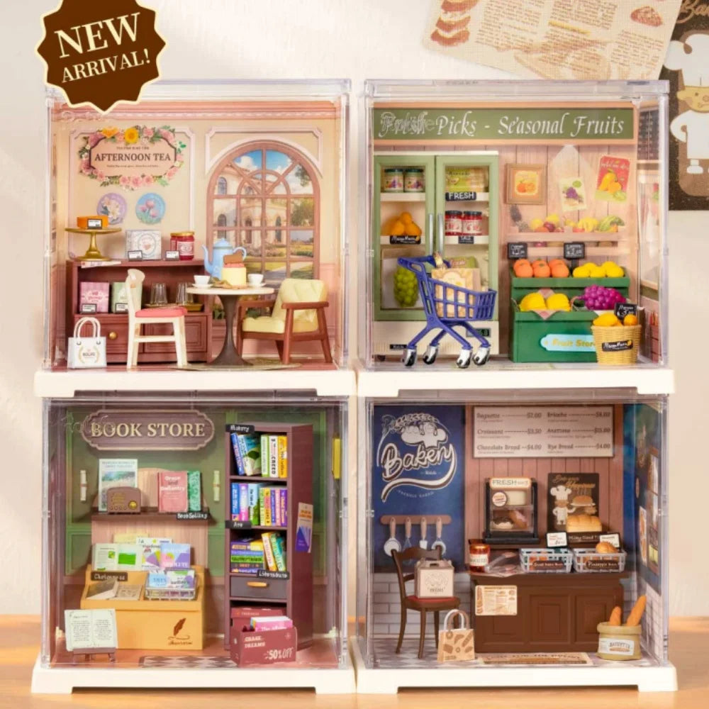 DIY Miniature Dollhouse Playset