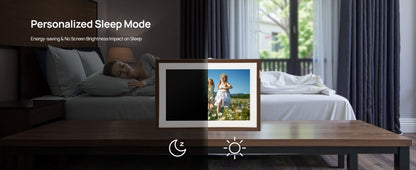 Digital Picture Frame 10.1 Inch Smart WiFi Digital Photo Frame Touch Screen
