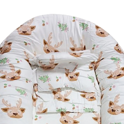 Baby Playpen Portable Play Yard Foldable Crib with Mattress for Sleeping Nap