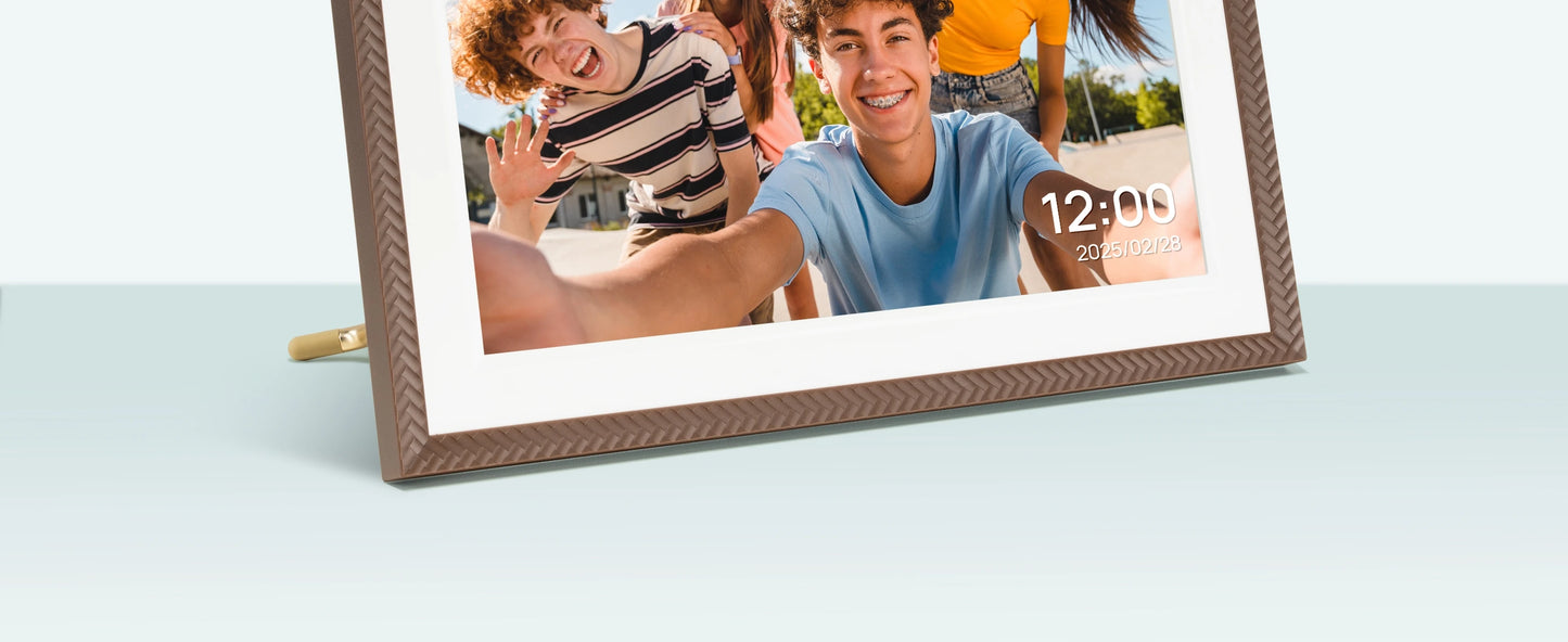 Digital Picture Frame 10.1 Inch Smart WiFi Digital Photo Frame Touch Screen