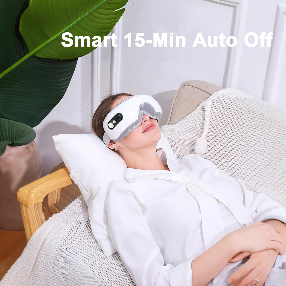 Foldable Eye Massager Heat Relieves - Improve Sleep