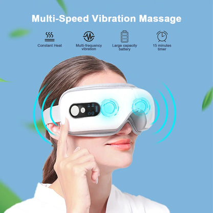 Foldable Eye Massager Heat Relieves - Improve Sleep