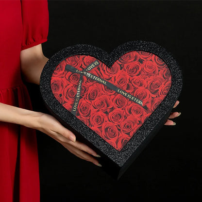 Heart Shape Flower Gift Box