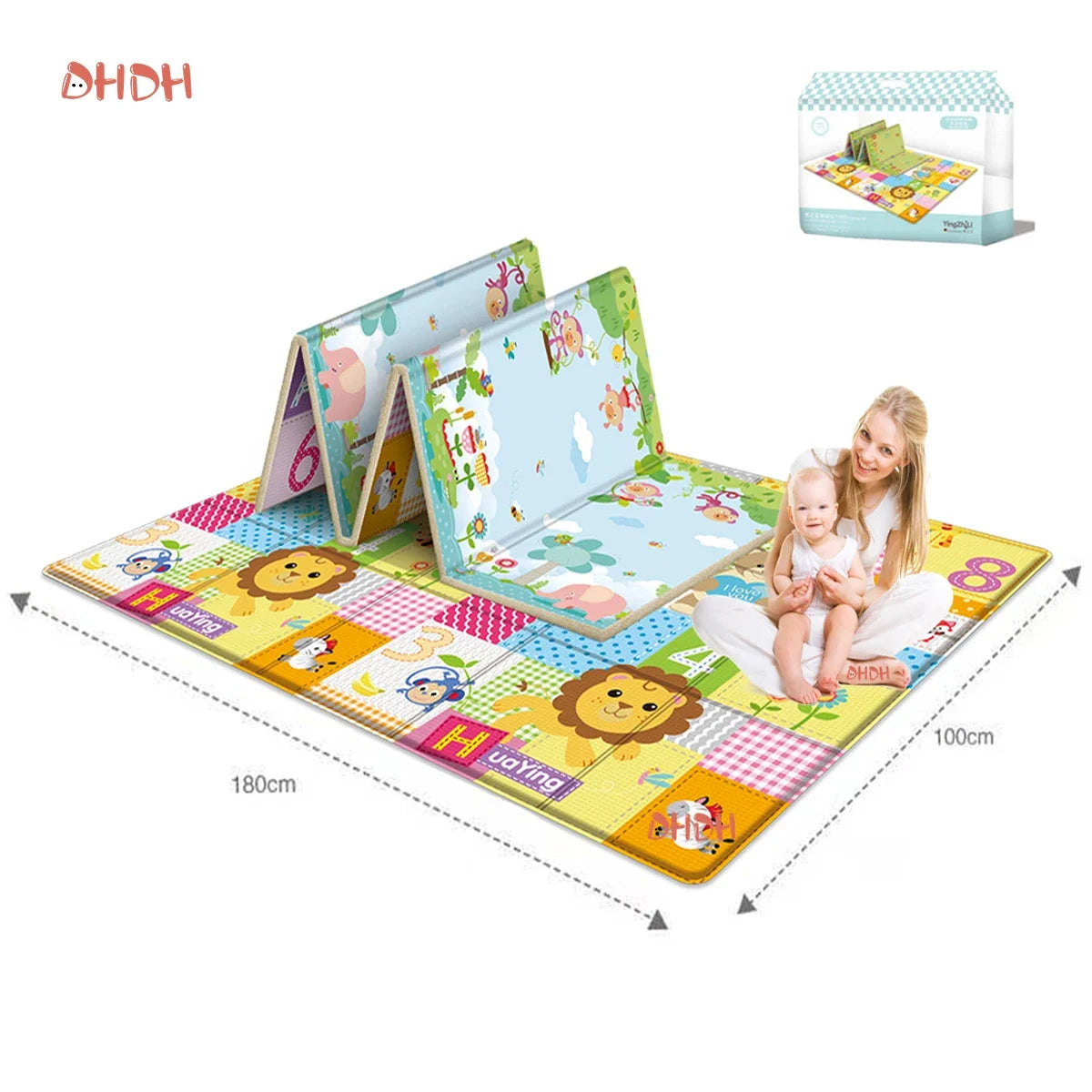 100*180cm Baby foldable play mat