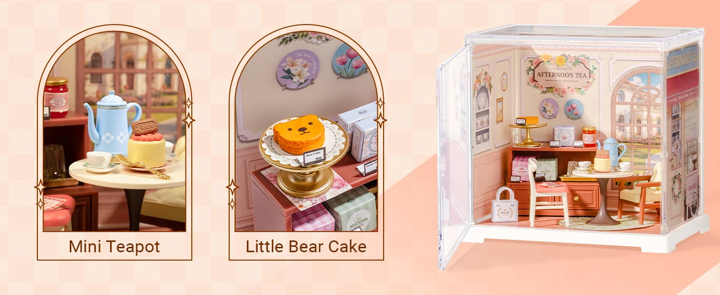 DIY Miniature Dollhouse Playset