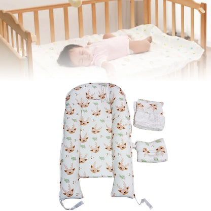 Baby Playpen Portable Play Yard Foldable Crib with Mattress for Sleeping Nap