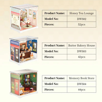 DIY Miniature Dollhouse Playset