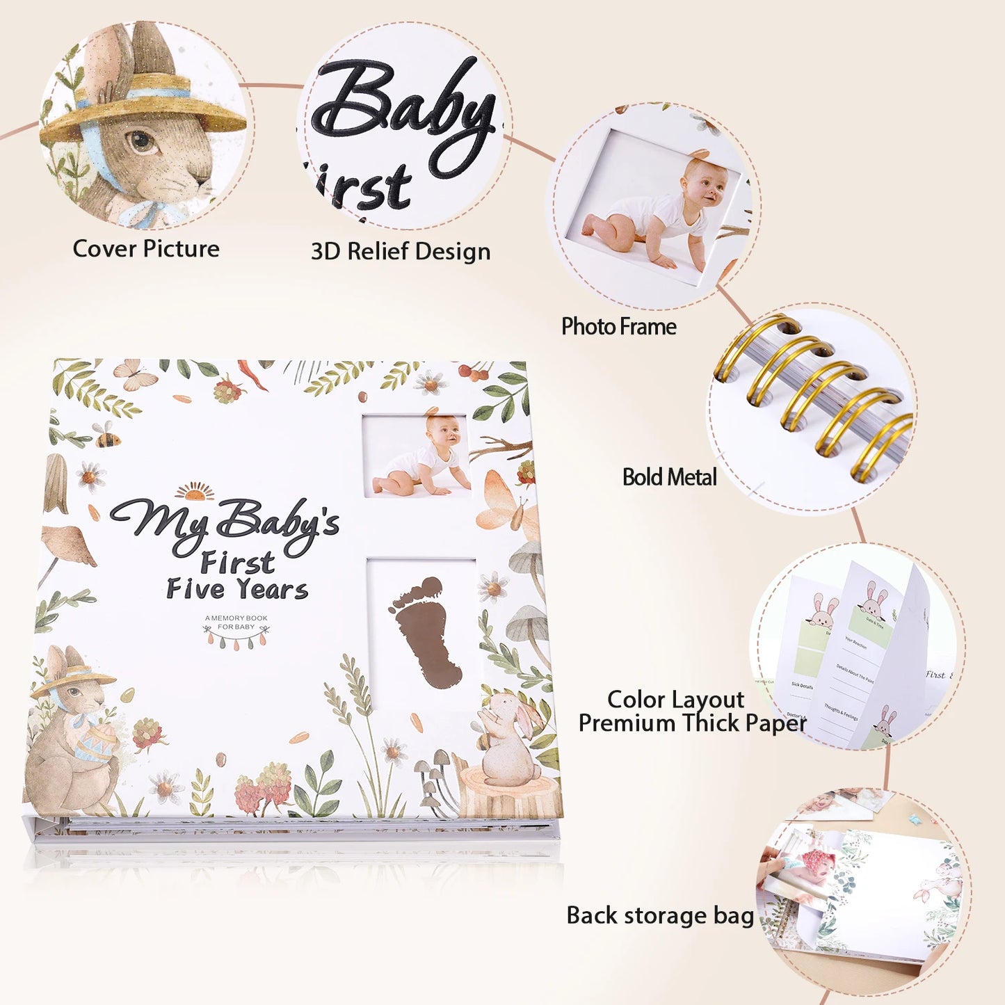 Baby Album DIY Growth Souvenirs Birth Records