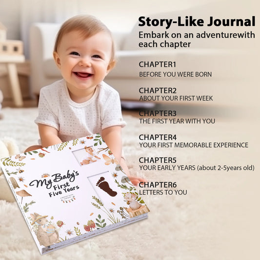 Baby growth album DIY