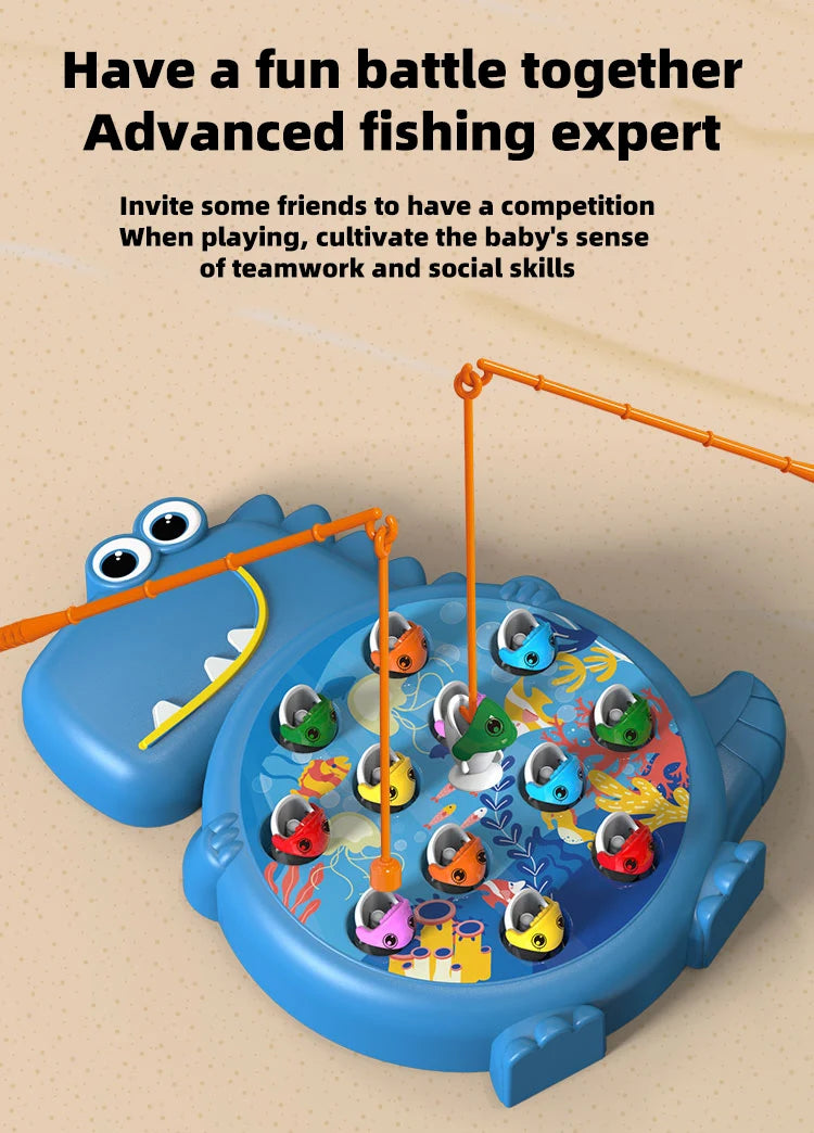 Baby magnetic fishing toys