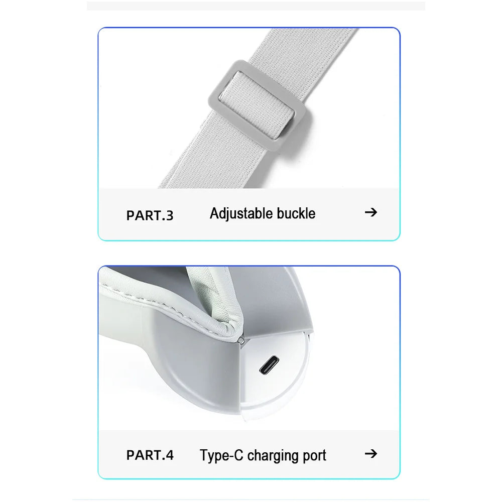 Foldable Eye Massager Heat Relieves - Improve Sleep