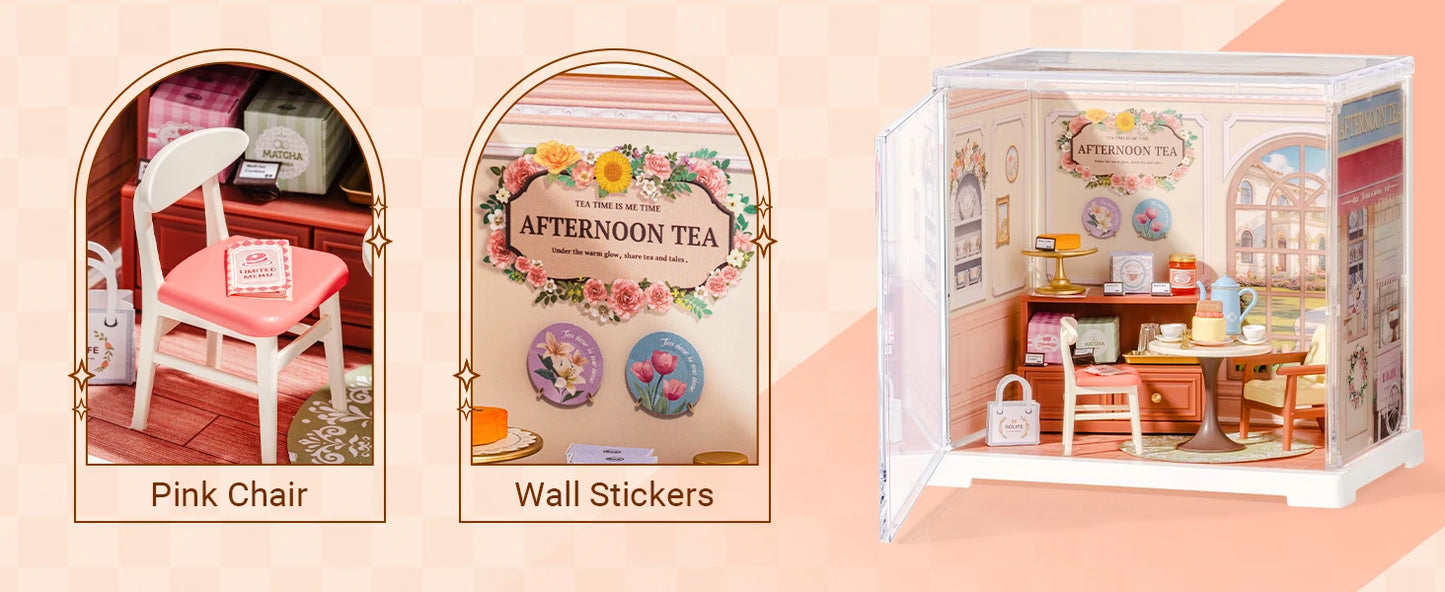 DIY Miniature Dollhouse Playset