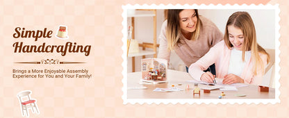 DIY Miniature Dollhouse Playset