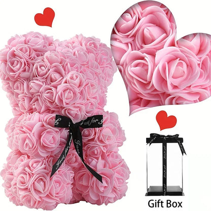 Rose Bear Flowers Teddy Bear
