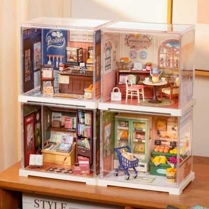 DIY Miniature Dollhouse Playset
