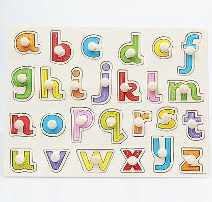 30cm Baby Toys  Puzzle Hand Grab Board