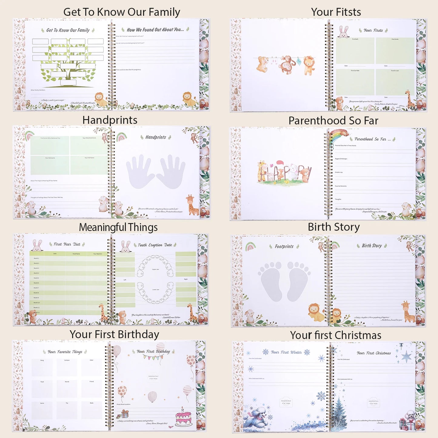 Baby Album DIY Growth Souvenirs Birth Records