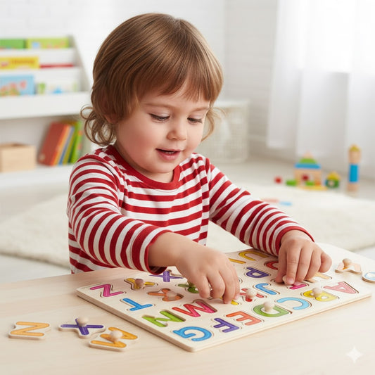 30cm Baby Toys  Puzzle Hand Grab Board